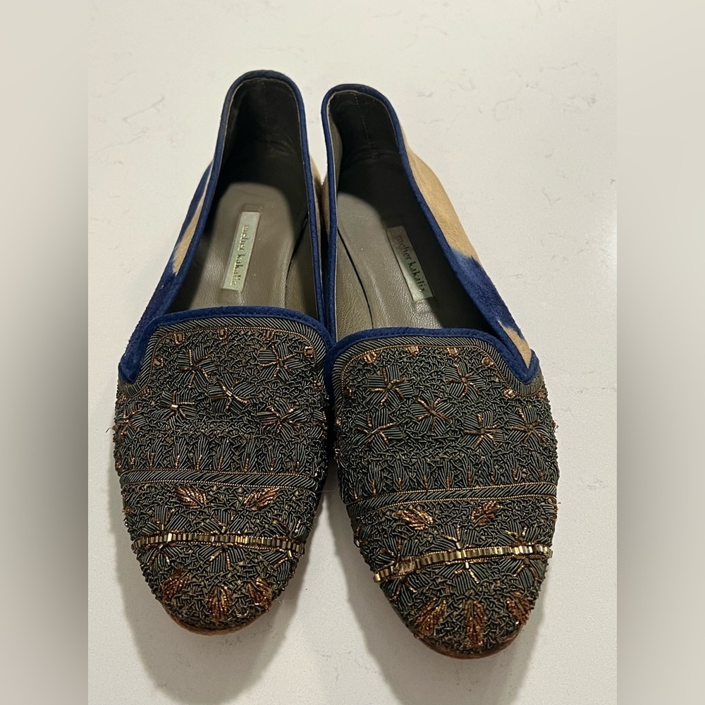 Meher Kakalia Embellished Loafers size 38